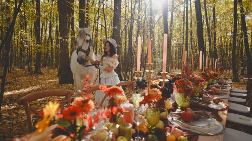 Nunti la ciresul salbatic